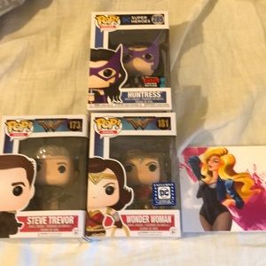 dc comics funkos + fan art
